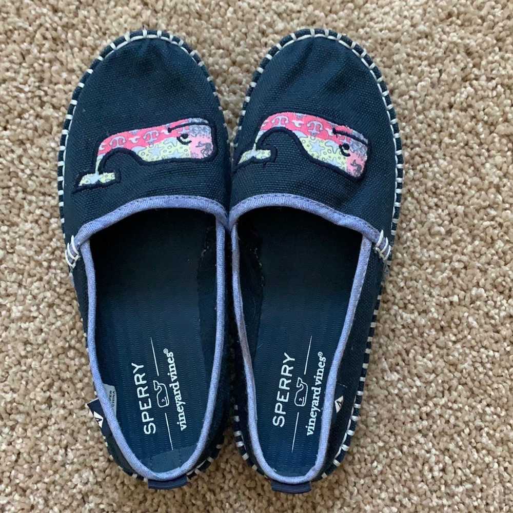 Sperry Vineyard Vines Little Girl Shoes